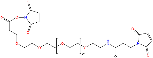 Mal-amido-PEG24-NHS