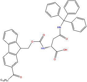 Amoc-01-D-Asn(Trt)-OH