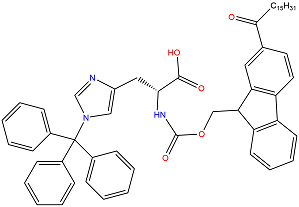 Amoc-01-D-His(Trt)-OH
