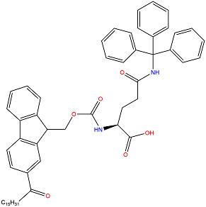 Amoc-01-Gln(Trt)-OH