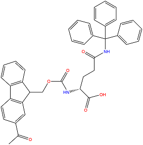Amoc-D-Gln(Trt)-OH