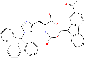 Amoc-His(Trt)-OH