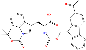 Amoc-Trp(Boc)-OH